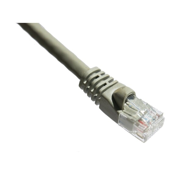 Axiom Manufacturing Axiom 15Ft Cat5E 350Mhz Patch Cable Molded Boot (Gray) C5EMB-G15-AX